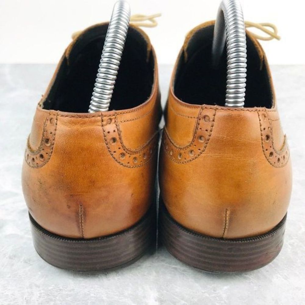 Cole Haan Jefferson Grand OS Mens Size 12 Shoes Leather Wingtip Shoes C23795 - Picture 7 of 11